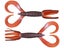 Keitech Little Spider Scuppernong Red 2"