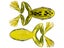 LIVETARGET Freestyle Frog Moss Yellow 2.5"