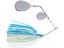 Lunkerhunt Impact Sassy Col Slv/Slv 3/8oz