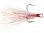 Mustad Inline Triple Grip Treble Red/Tinsel 1