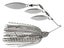 North Star Compact Triple Willow Spinnerbait