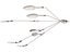 Picasso BFL Smackdown Five Blade Umbrella Rigs
