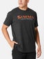 Simms Logo Short Sleeve Shirt Dark Gunmetal Heather 