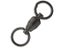 Sampo Welded Ring Swivels Black 5 2pk