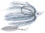 Strikezone Ledgebuster Sling Blade Underspin Swim Jig