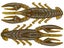 Xzone Stealth Finesse Series Stealth Craws 6pk