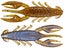 Xzone Finesse Stealth Craw 309 2.5" 6pk