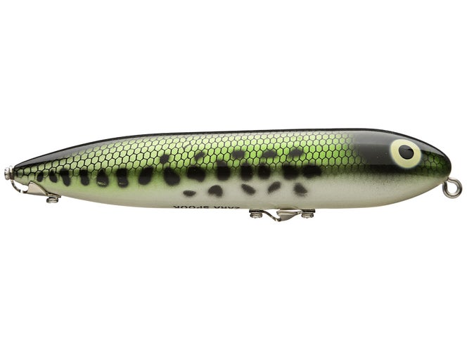 Heddon Esca unisex One Knocker Spook Topwater da pesca per acqua salata e acqua dolce, 4 1/2 pollici, 3/4 oz 1K 1/2, testa in osso