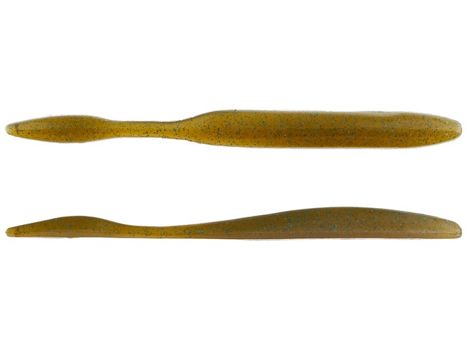 Strike King KVD Perfect Plastics OPT Supa Fry - EOL-Junebug / 4 1/2