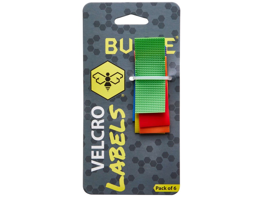 Buzbe Velcro Labels 6pk Tackle Warehouse