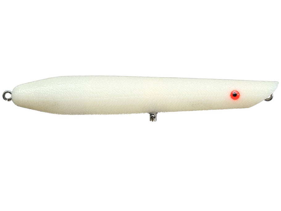 Leurre De Surface Cotton Cordell Pencil Popper 6" 1 Oz - Rouge Et Blanc - Neuf