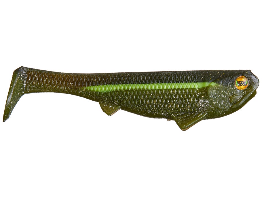 Optimum Baby Boom Boom Swimbait 4.5'' – 3 Pezzi – Esca Soft Plastic Senza Erba Per Pesca In Acqua Dolce