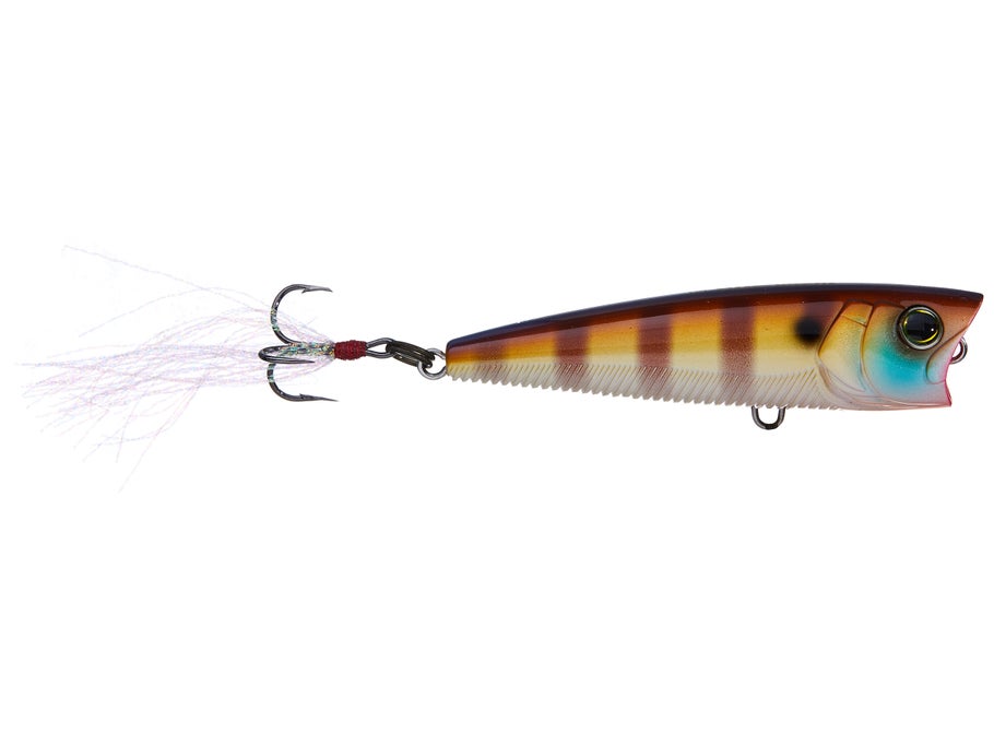 Leurre Flottant Yo Zuri Duel 3DB Popper 75mm R1101-GSSH (1229) Pour Pêche En Eau Douce