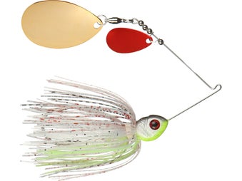 AA Spinnerbait Bloody Green Shad DBL Indy Red/Gold 3/8