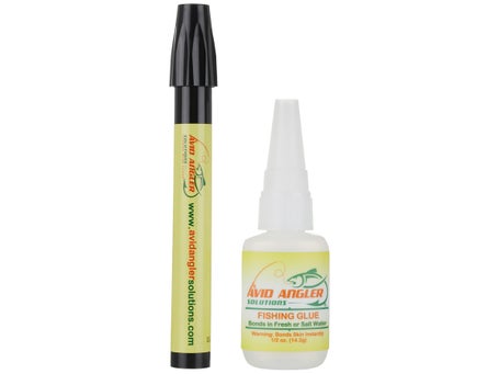 Avid Angler Solutions Glue and Chartreuse Marker 