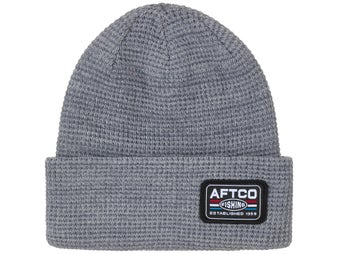 Aftco Chevron Waffle Beanie Gray Heather