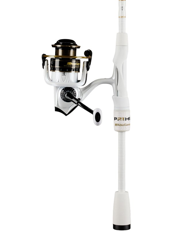 Abu Garcia PRIME21 White Spinning Combo - Tackle Warehouse Abu Garcia PRIME21 White Spinning Combo - Tackle Warehouse
