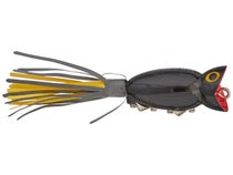 Arbogast Hula Popper #750 - Black - Precision Fishing
