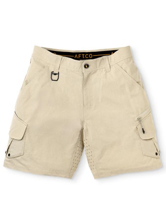 Aftco Pinnacle Fishing Shorts Sand