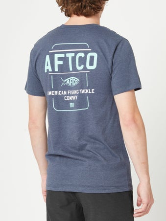 Aftco Release Short Sleeve Midnight Heather MD