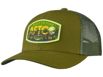 Aftco Sundown Trucker Hat Olive
