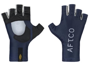 Aftco Solago Sun Gloves Naval