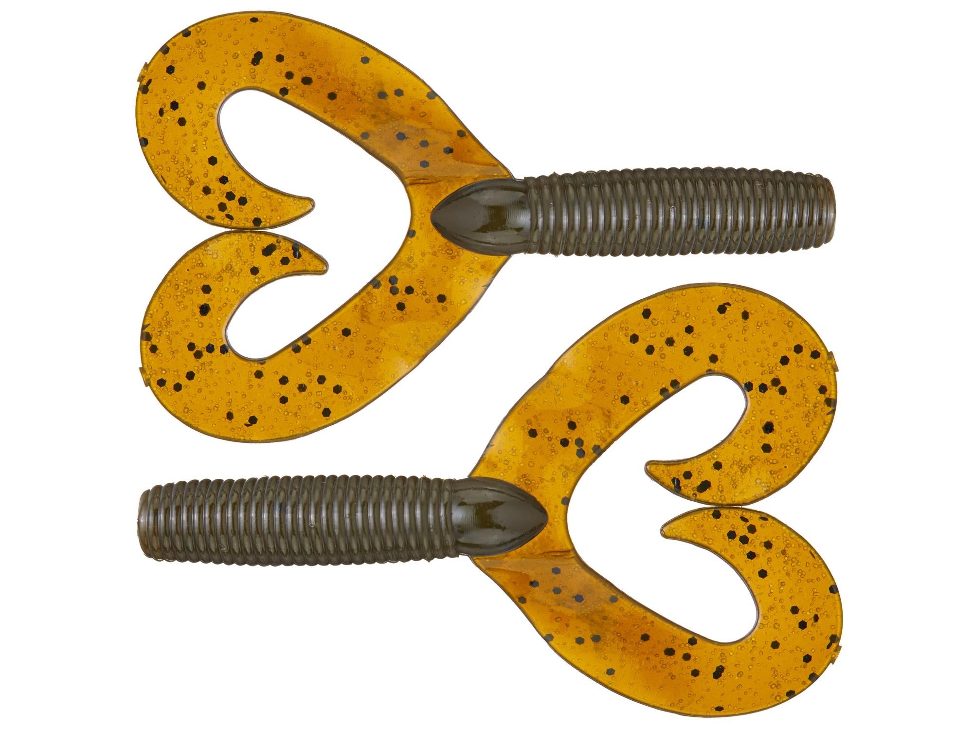 Big Bite Baits Double Tail Finesse Grub 10pk Tackle Warehouse