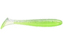 BBB Pro Swimmer White Ice Chartreuse 3.8"