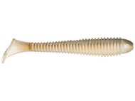 fish lure with bite sensitivity poe Poe's Giant Jackpot Surface Bait Orange Pearl Unique cedar build keeps the bait in the strike zone longer Poe's Giant Jackpot Surface Bait