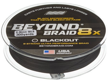 Beyond Braid 8X Braided Line Blackout
