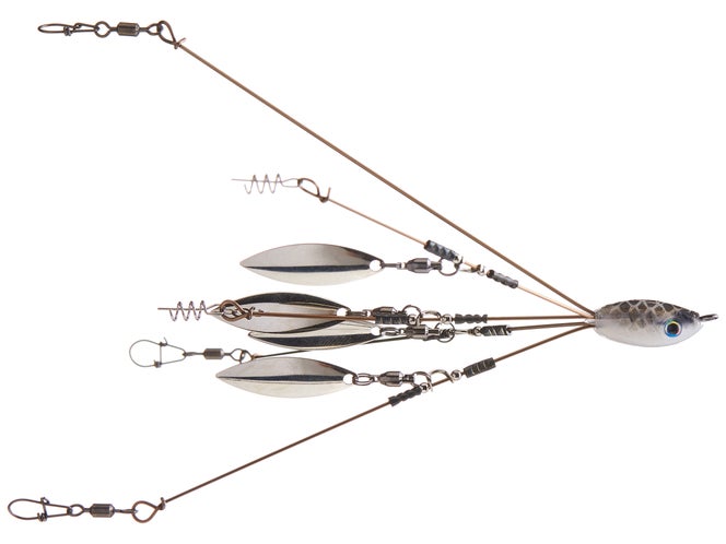 Hog Farmer Baits Tactical Bassin Mini Rig 5 Hook 4 Bld - Tackle Warehouse