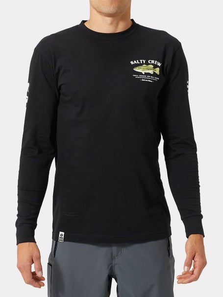 Salty Crew Bigmouth Long Sleeve T-Shirt - Black