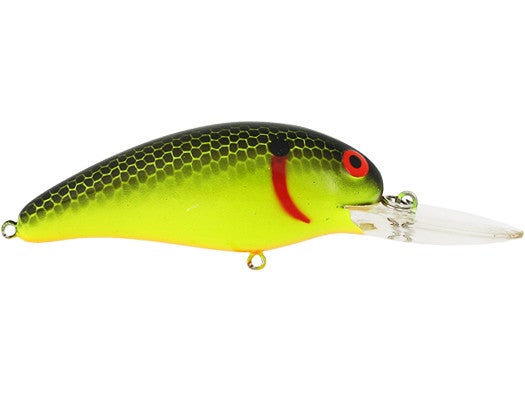 Bomber Model 4A Diving Depth 3-6 Ft Tough Color Chartreuse Shad Brand New!!! 