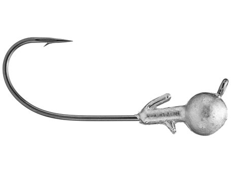 Reaction Tackle Stand-Up Shaky Head Jigs - 10-Pack Bass Fishing Jig Heads With Weight Stamped