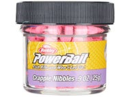 Berkley PowerBait Crappie Nibbles - Esche Biodegradabili In Barattolo - Color Chartreuse, 1.1 Oz