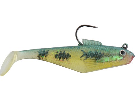 Fishing Lures, Shad Soft Swimbaits, Pre-Rigged,Trout Pike Walleye