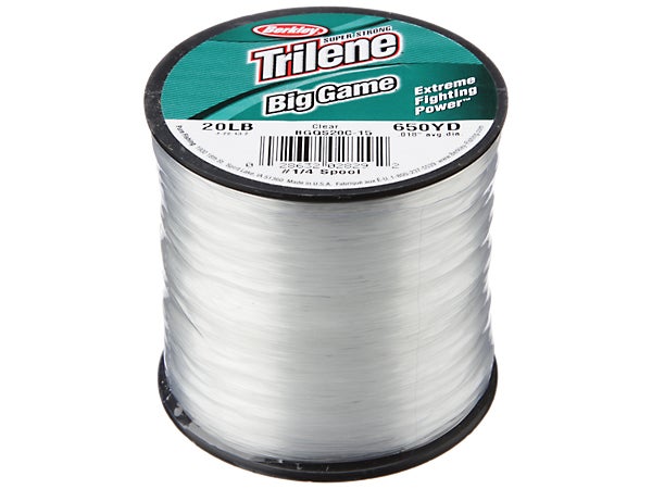 Clear Berkley Trilene Big Game Mono Filament Line