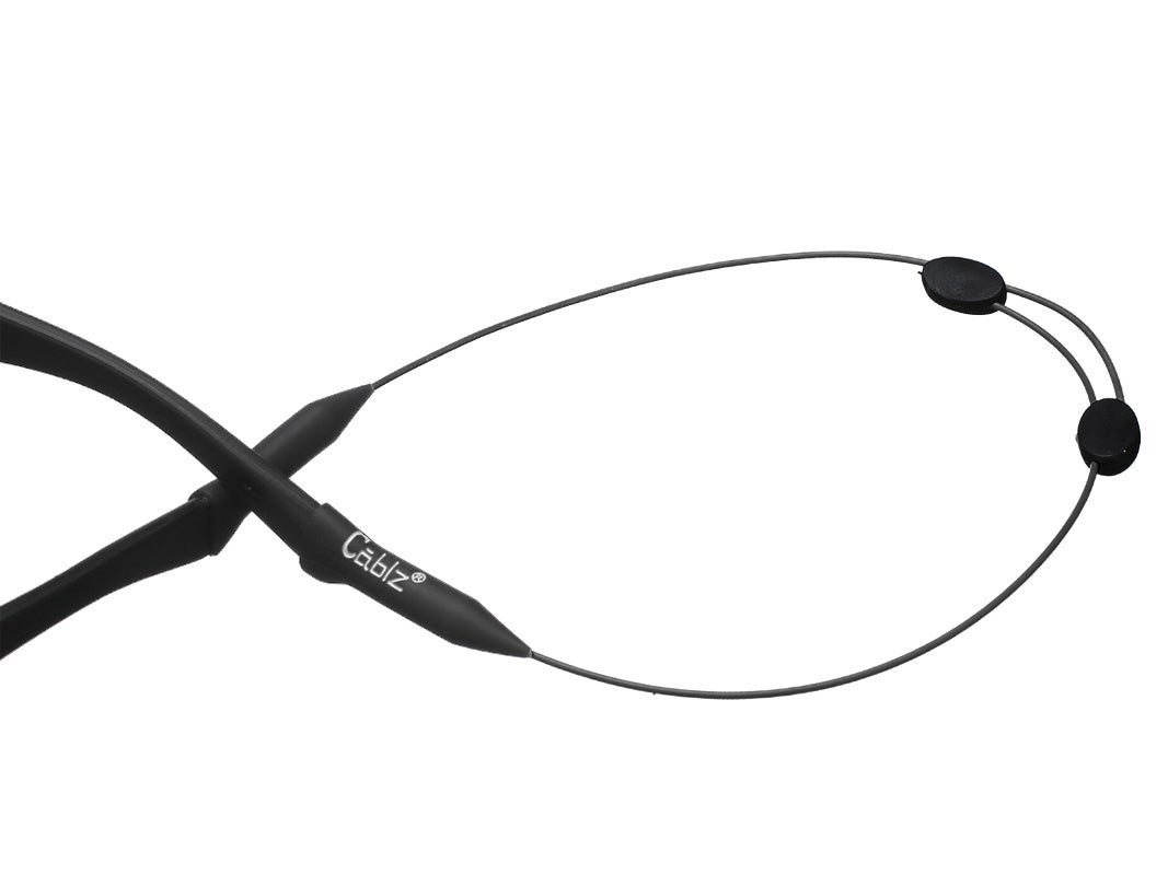 CABLZ Monoz Black - Durable Eyewear Retainers main image 1