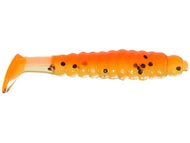 24 Slab Hunter Motor Oil Grub Jigs - Crappie, Panfish, Trout Fishing Lures By Hooked Baits