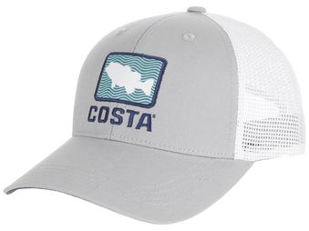 Costa Del Mar Bass Waves Trucker Hat