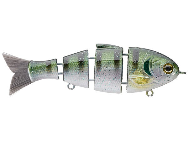 Lure 'Triton' Mike Bucca's 3.75" Baby Bull Shad 'Pearl Bone' 1/2 Oz CATCH CO 