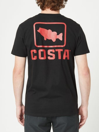 Costa Del Mar Emblem Bass Short Sleeve Shirt