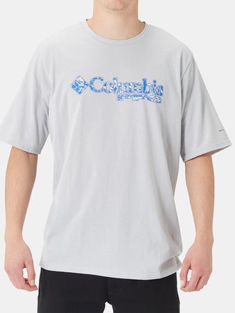 Columbia Stacked Logo Short Sleeve Shirt