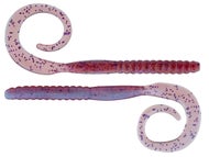 Culprit Original 10-Inch Worm - Pumpkin Seed Color, High-Action Soft Plastic Fishing Bait