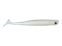 Big Bite Baits 5-Inch Swim Minnow – Crystal Shad Paddle Tail Swimbait Trailer – 50-Pack Bulk For A-Rig (Freshwater)