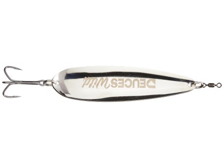 Diamond Baits Deuces Wild Flutter Spoon - Tackle Warehouse Diamond Baits Deuces Wild Flutter Spoon - Tackle Warehouse