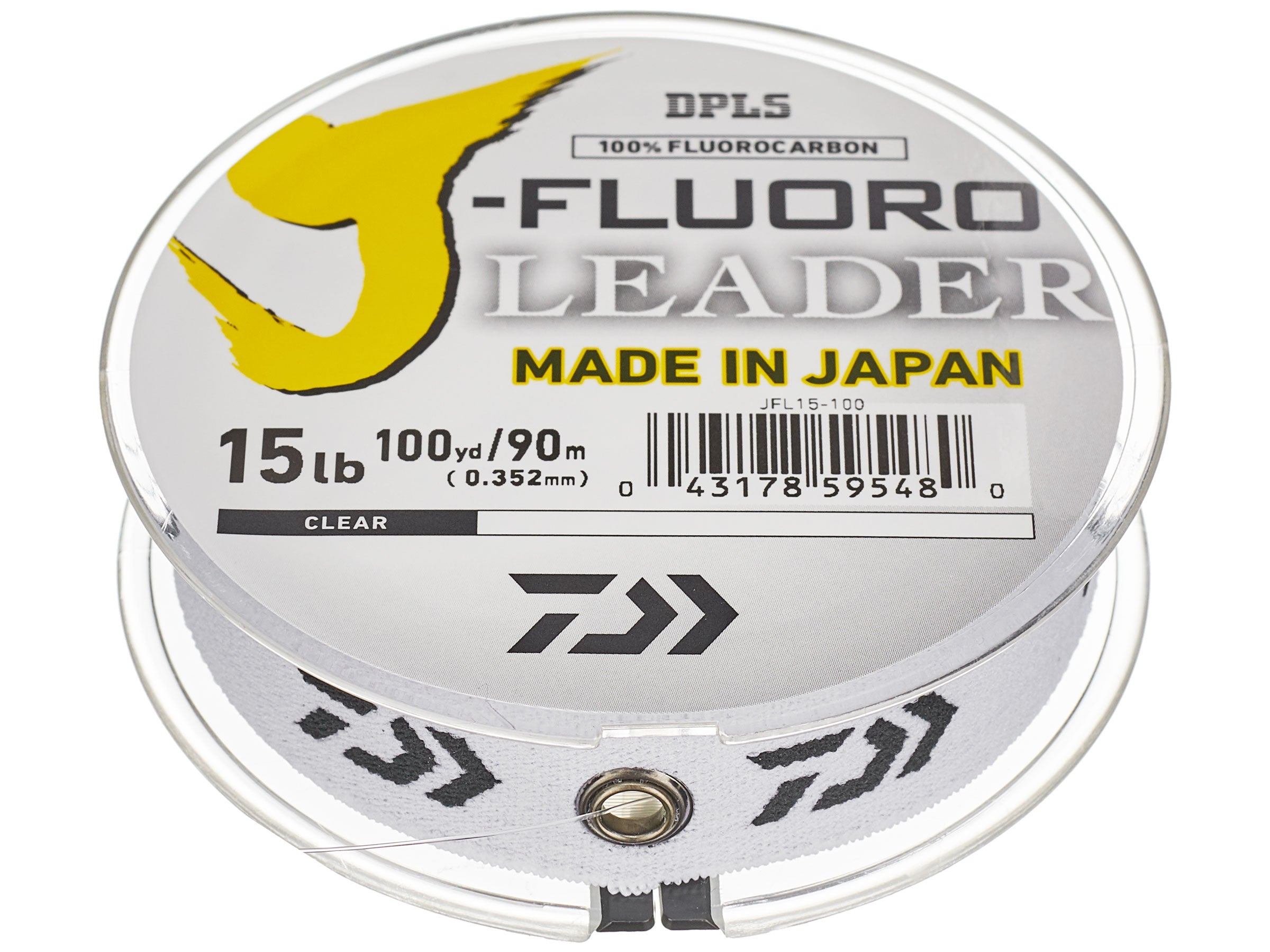 Daiwa JFL40-50 Fluorocarbon Clear 40 Lb 50 Yd Fishing Line 