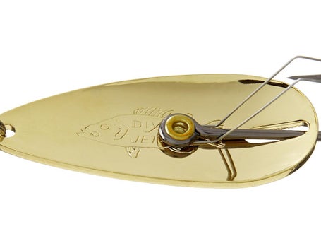 dixie bar fishing lure Jet Flutter Spoon Copper / oz Efficiently target suspended or deep Dixie Jet Falcon Spoon Shattered