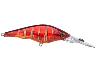 Duel Hardcore Shad SR Ghost Red Tiger 60mm