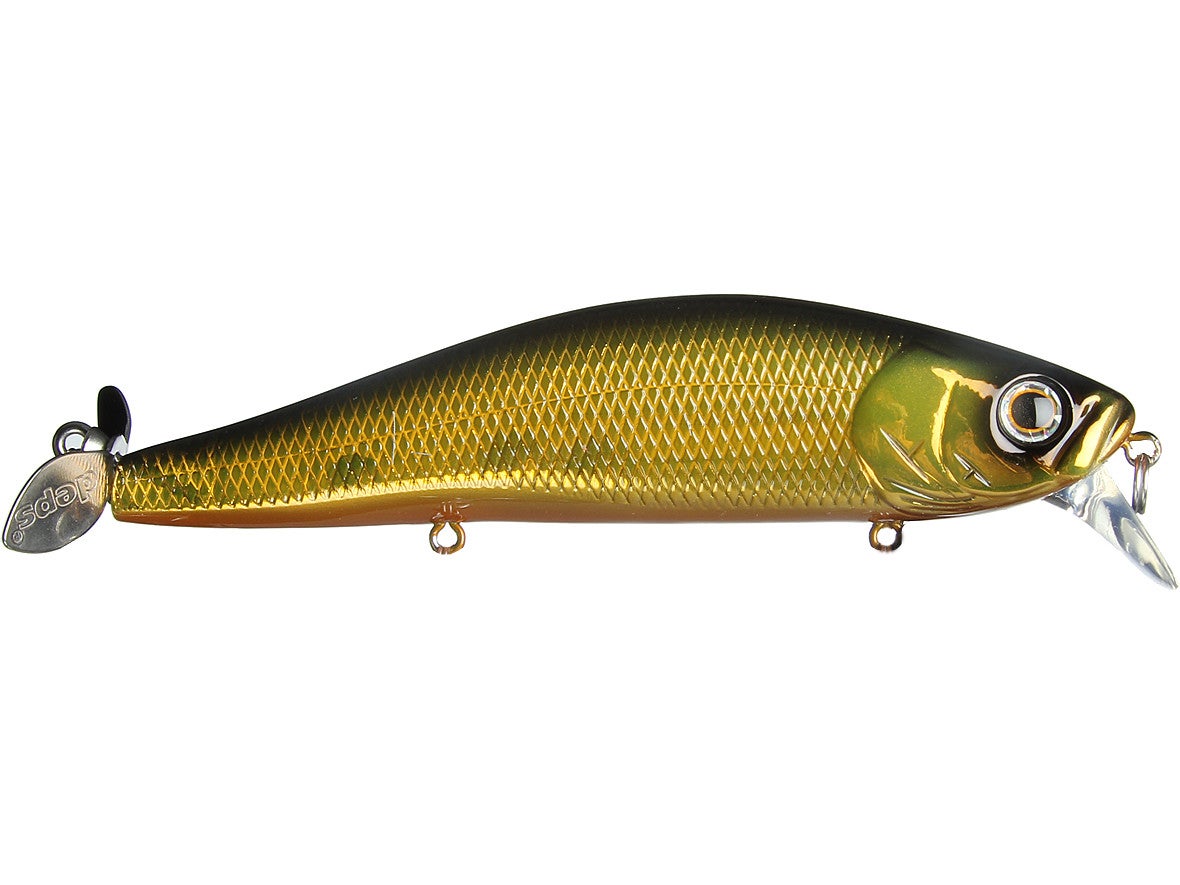 s Deps Spiral Minnow Topwater Prop Bait Lure Select Color 